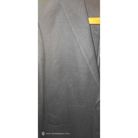 Micheal Kors Navy Light Weight Wool Causal Sport Jacket Size 42 Regular - Picture 5 of 12